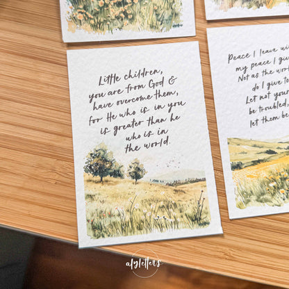 Held | 6 Mini Blessing Cards