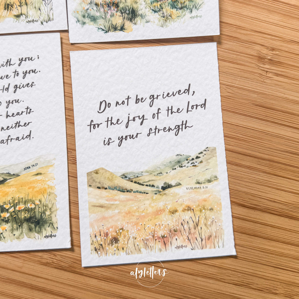 Held | 6 Mini Blessing Cards