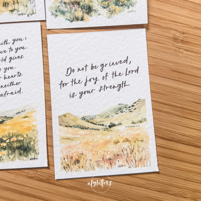 Held | 6 Mini Blessing Cards