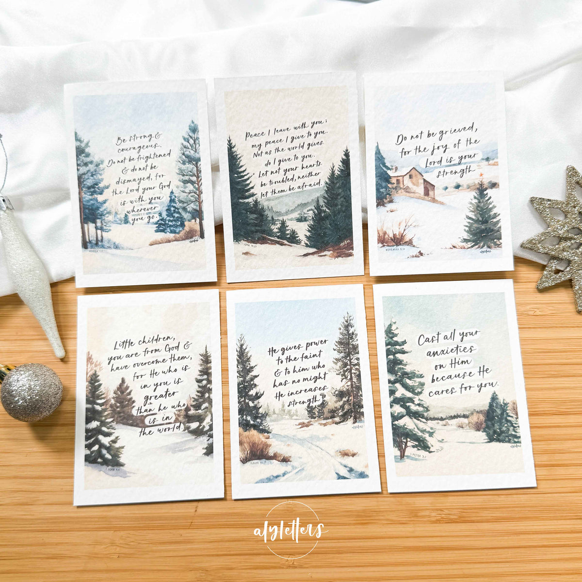 Held | 6 Mini Winter Blessing Cards