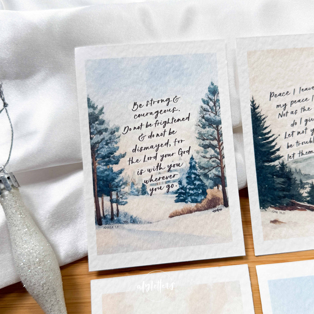 Held | 6 Mini Christmas Blessing Cards (NEW)