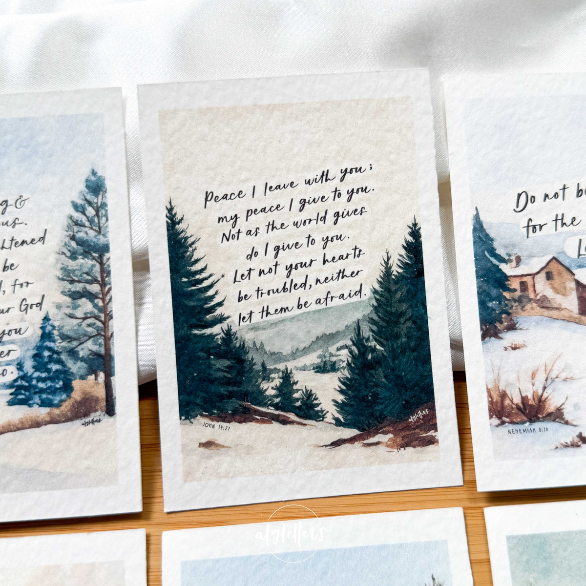 Held | 6 Mini Winter Blessing Cards