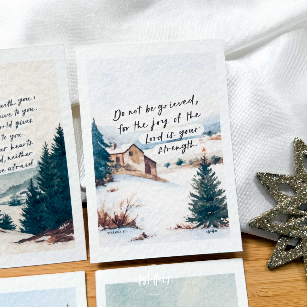 Held | 6 Mini Winter Blessing Cards