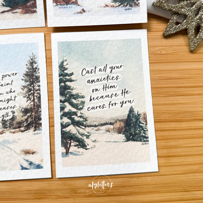 Held | 6 Mini Winter Blessing Cards