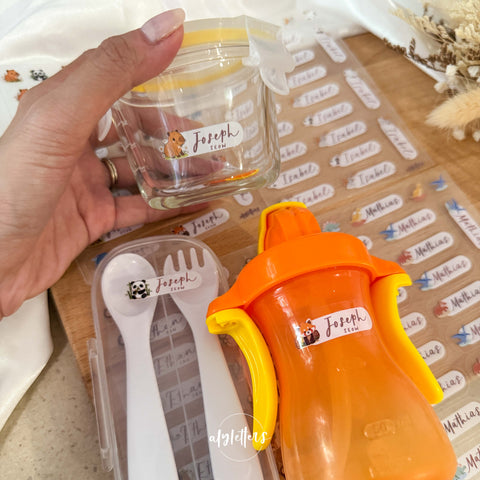 Bespoke Name Stickers (First 50 orders, Till 1 Feb Only!)