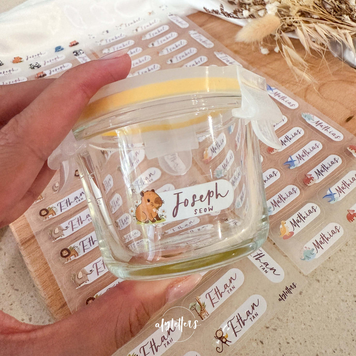 Bespoke Name Stickers (first 50 names only)