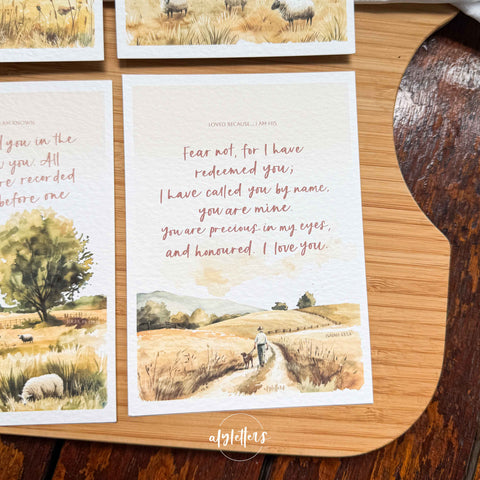 Loved Because | 6 Blessing Cards (NEW)