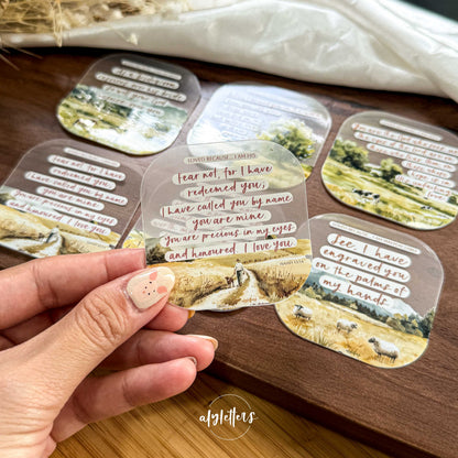 Loved Because | 6 Individual Stickers