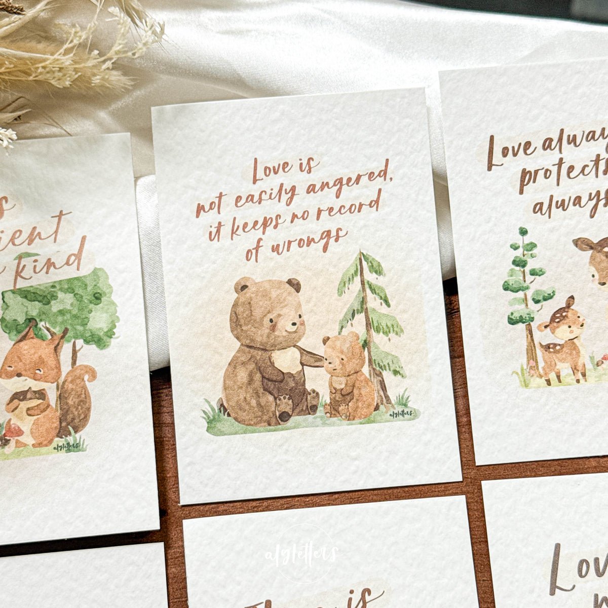 Love Is | 6 Mini Blessing Cards