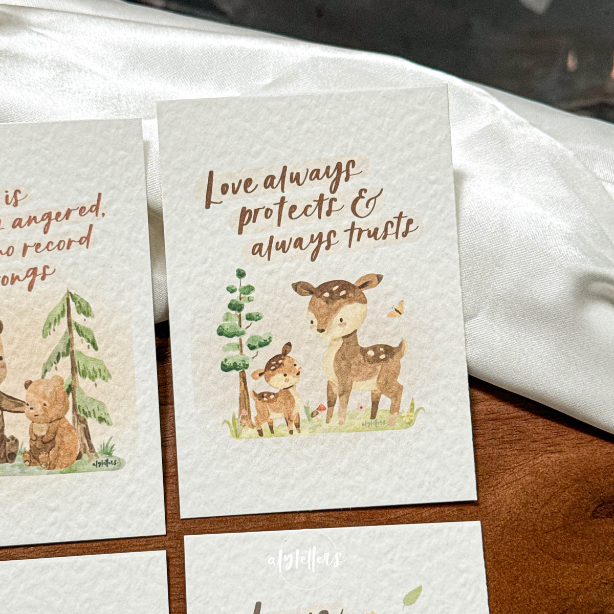 Love Is | 6 Mini Blessing Cards