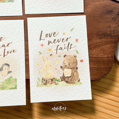 Love Is | 6 Mini Blessing Cards