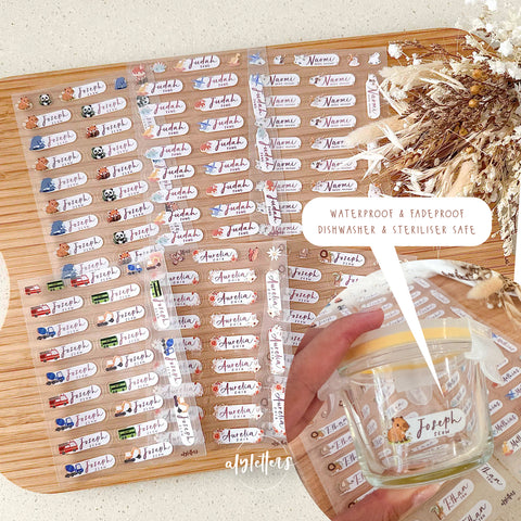 Bespoke Name Stickers (First 30 Orders Only)