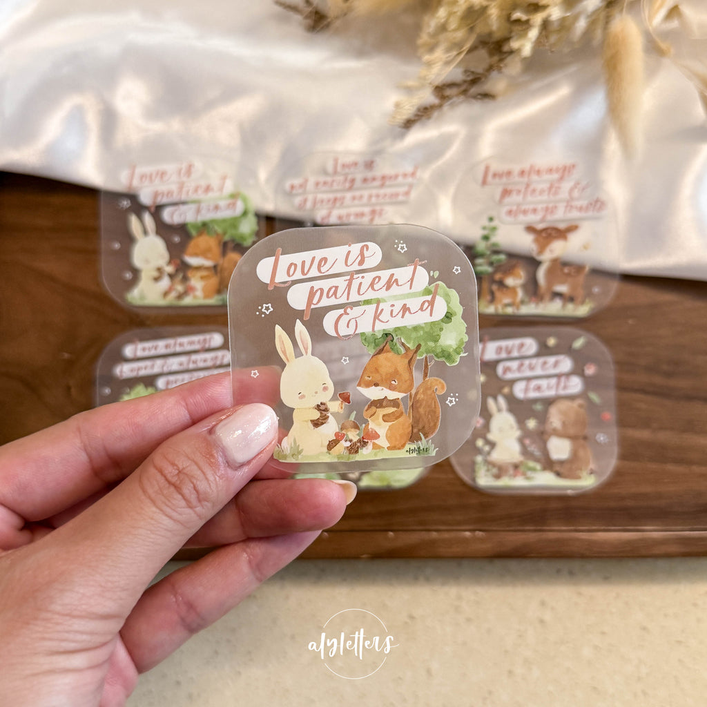 Love Is | 6 Individual Stickers