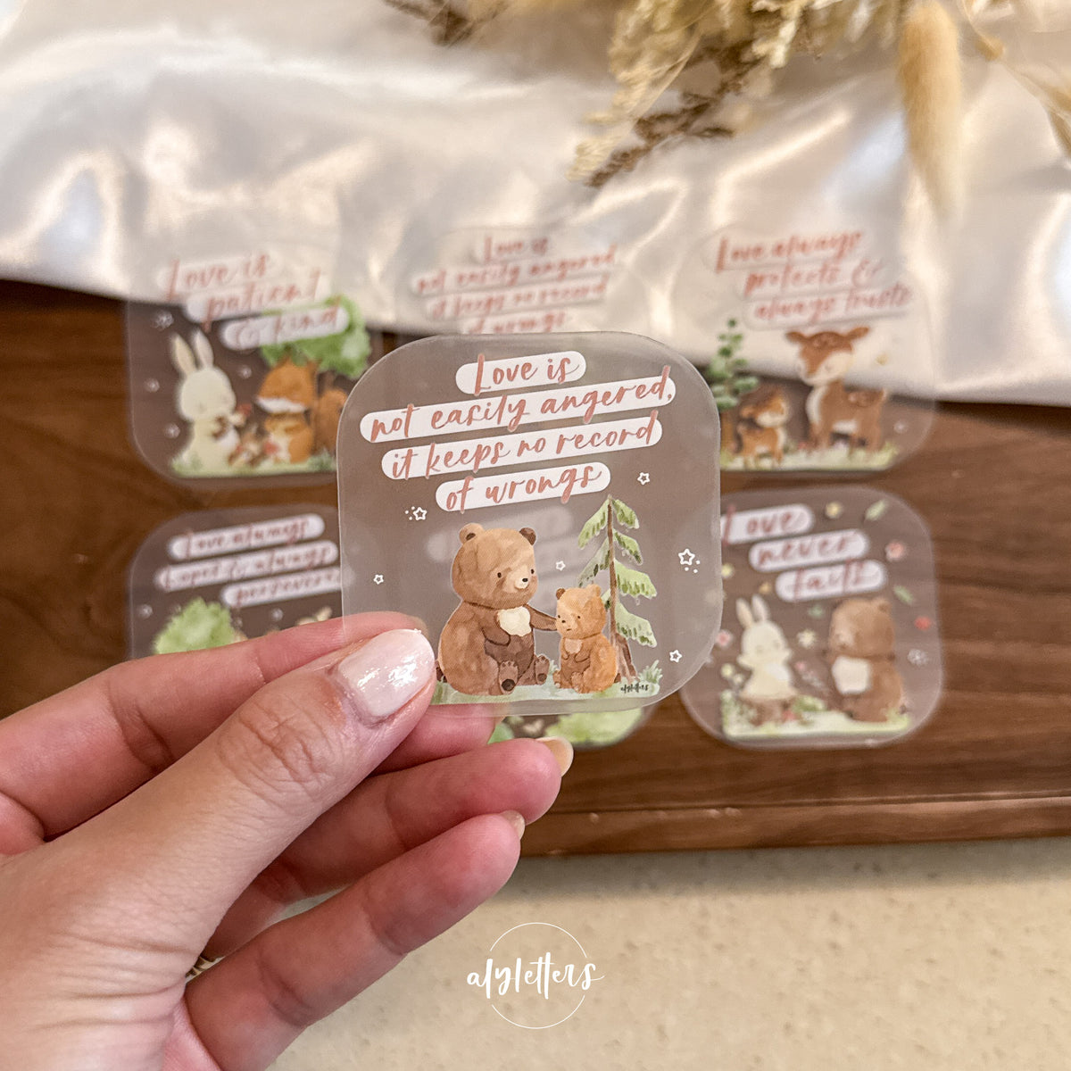 Love Is | 6 Individual Stickers