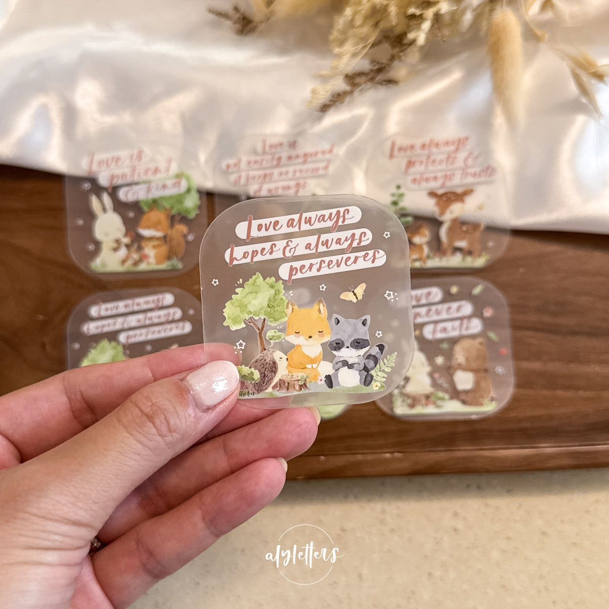 Love Is | 6 Individual Stickers