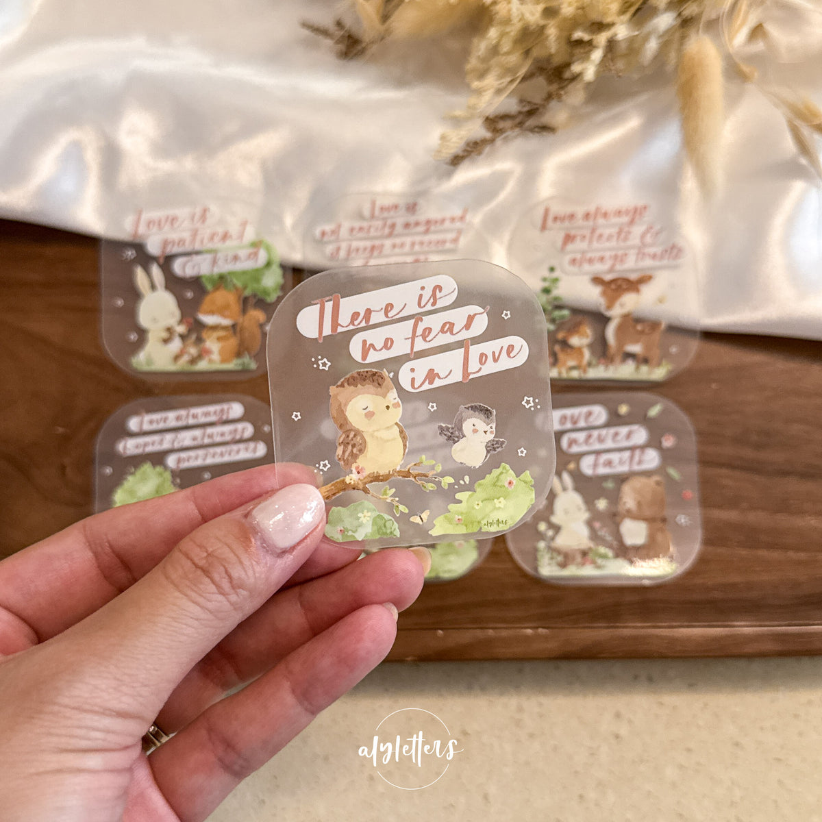 Love Is | 6 Individual Stickers