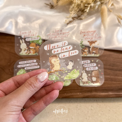 Love Is | 6 Individual Stickers
