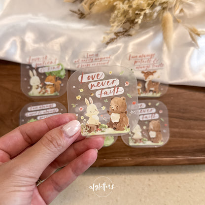Love Is | 6 Individual Stickers