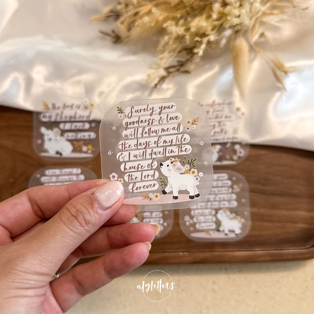 Psalm 23 | 6 Individual Stickers