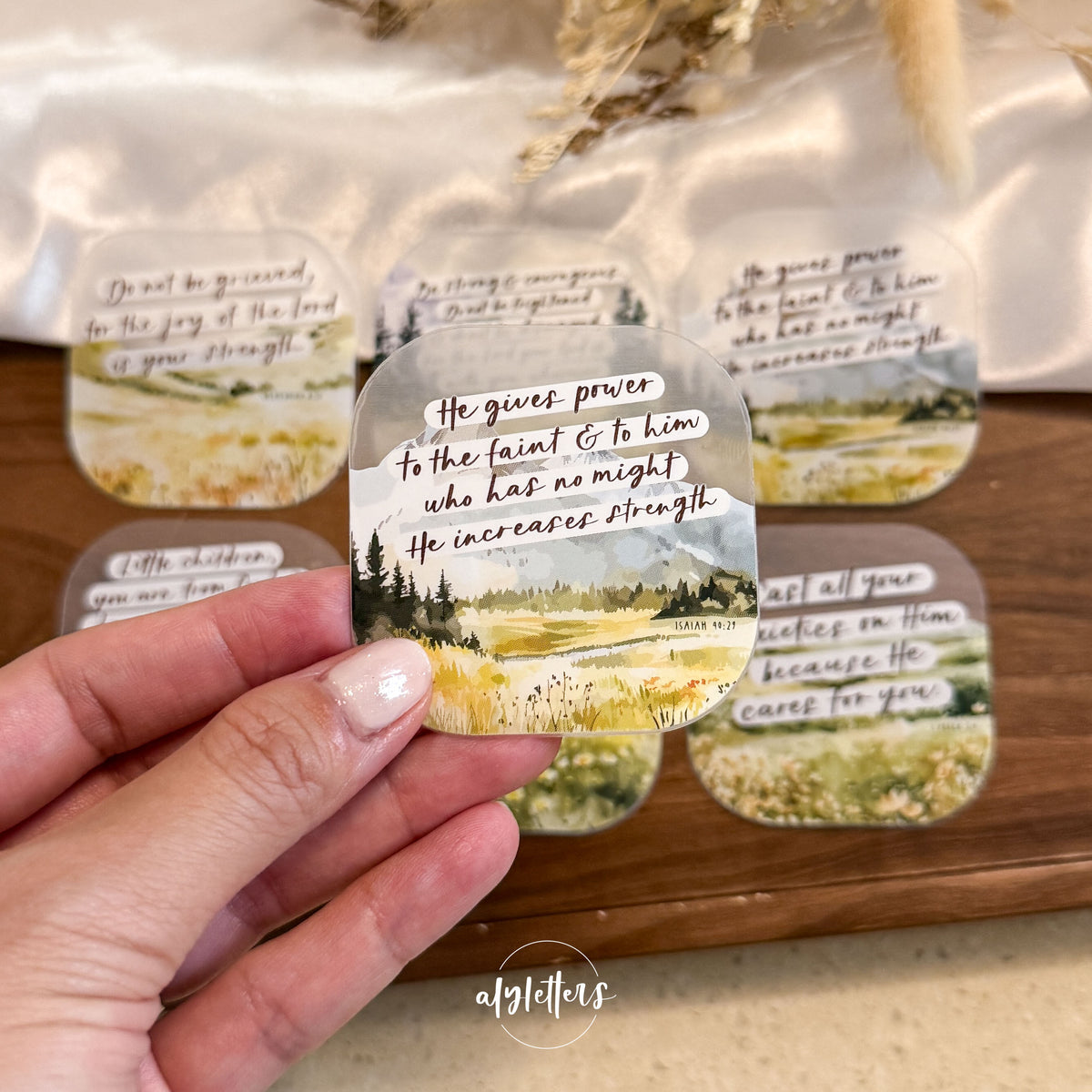 Held | 6 Individual Stickers (NEW)