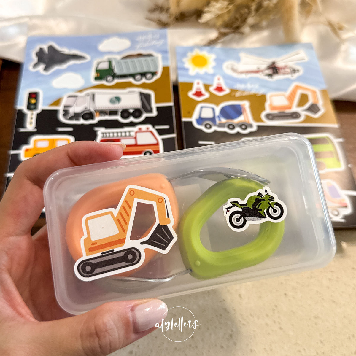 SG On Wheels | 2 Sticker Sheets