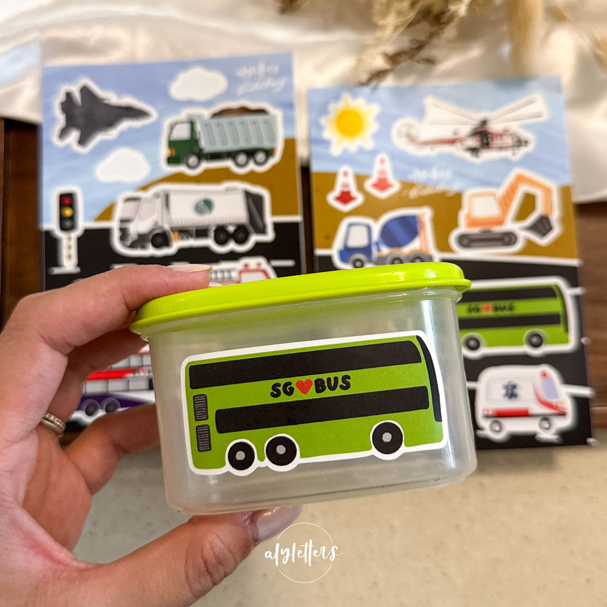 SG On Wheels | 2 Sticker Sheets