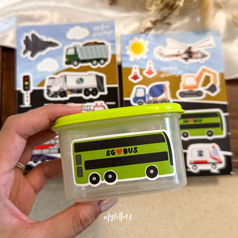 SG On Wheels | 2 Sticker Sheets