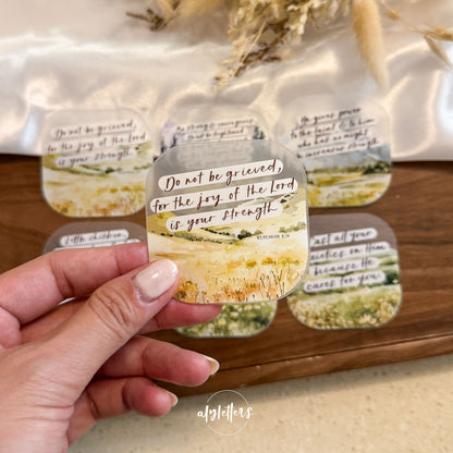 Held | 6 Individual Stickers (NEW)