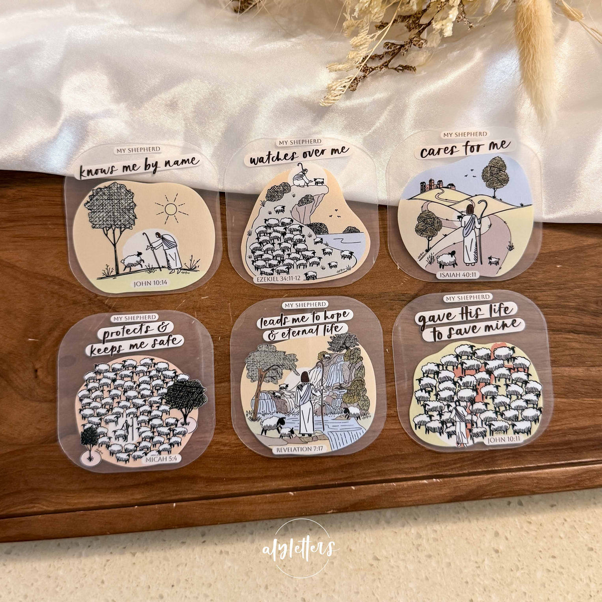My Shepherd | 6 Individual Stickers