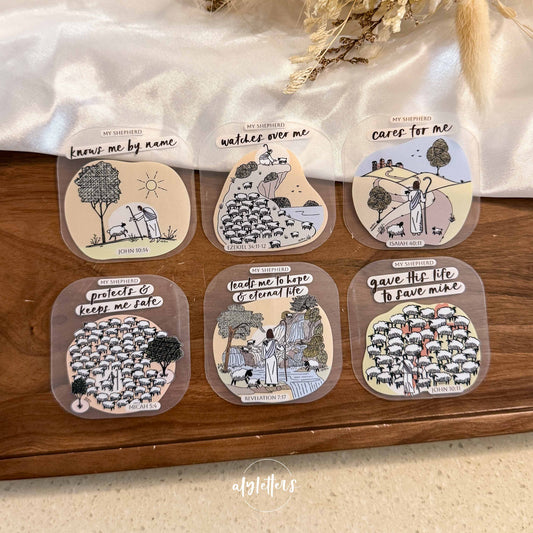 My Shepherd | 6 Individual Stickers