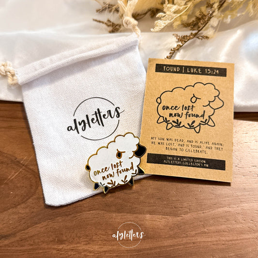 Found | Collector's Pin