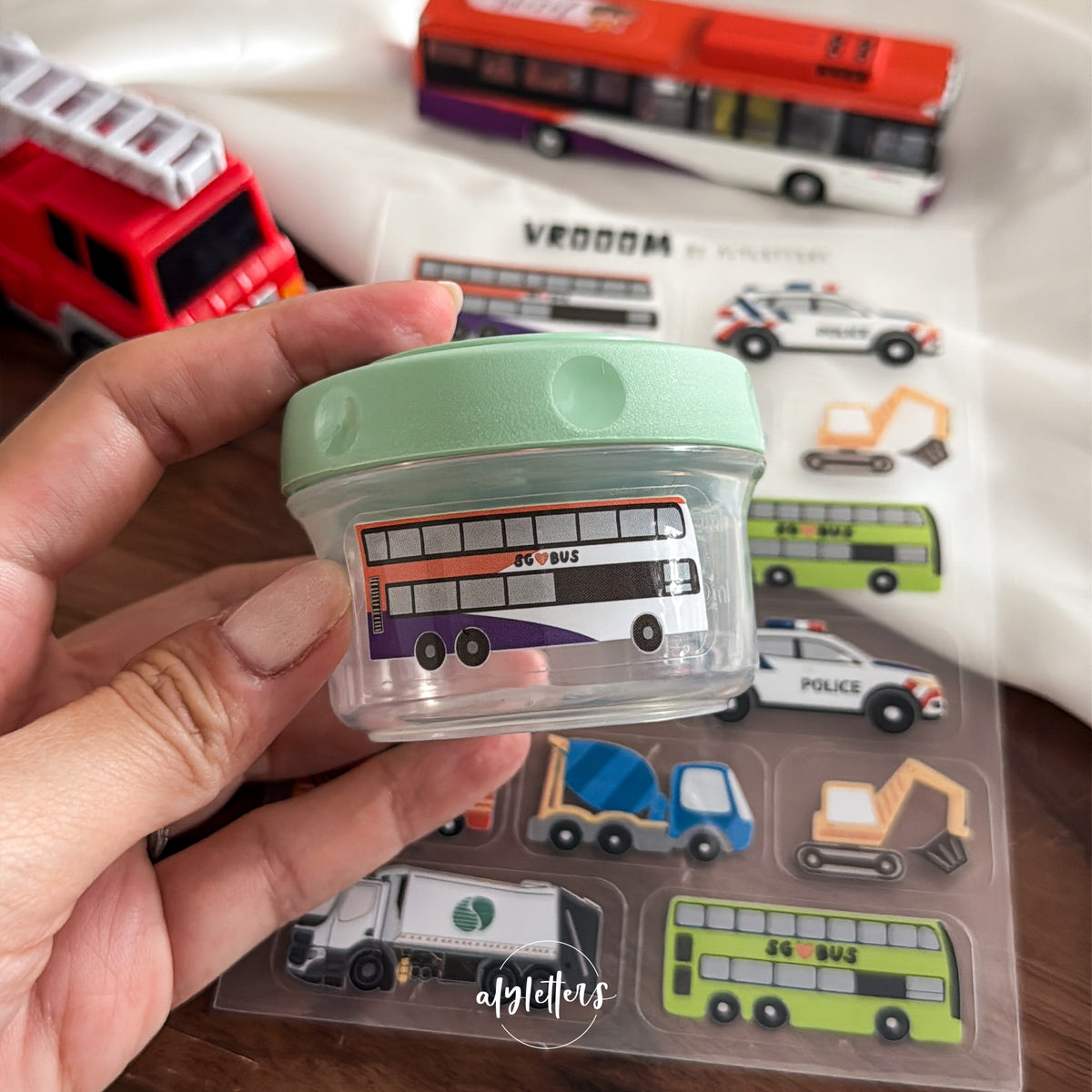 Vrooom (SG Buses Edition) | Sticker Sheet