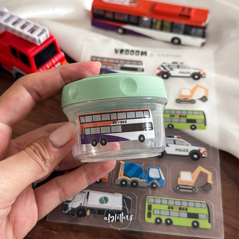 Vrooom (SG Buses Edition) | Sticker Sheet