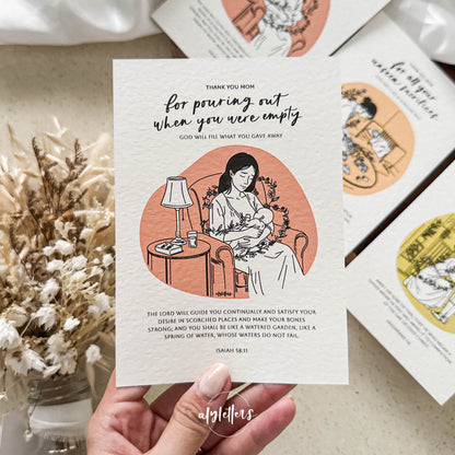 Thank you Mom | 3 Blessing Cards
