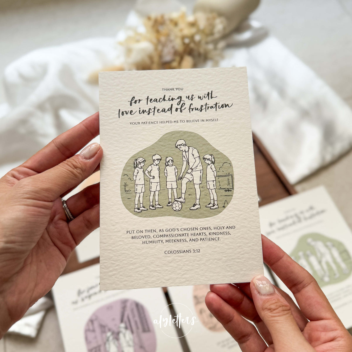Seen & Celebrated | 5 Blessing Cards for Teachers