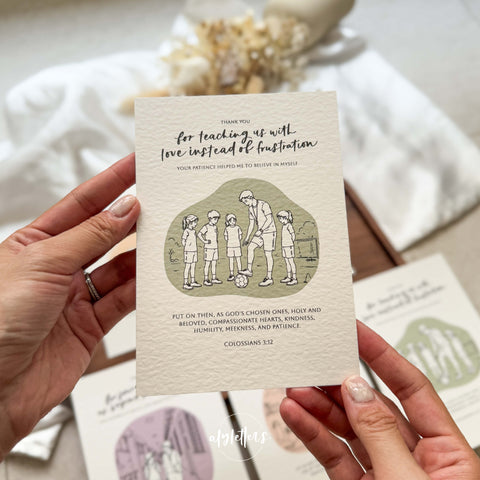 Seen & Celebrated | 5 Blessing Cards for Teachers