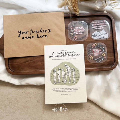 Seen & Celebrated | Blessing Bundle For Teachers