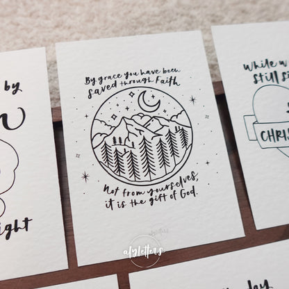 By Grace | Mini Blessing Cards