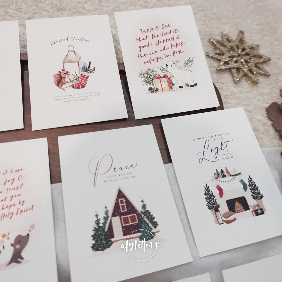 Mini Christmas Cards | Set of 12