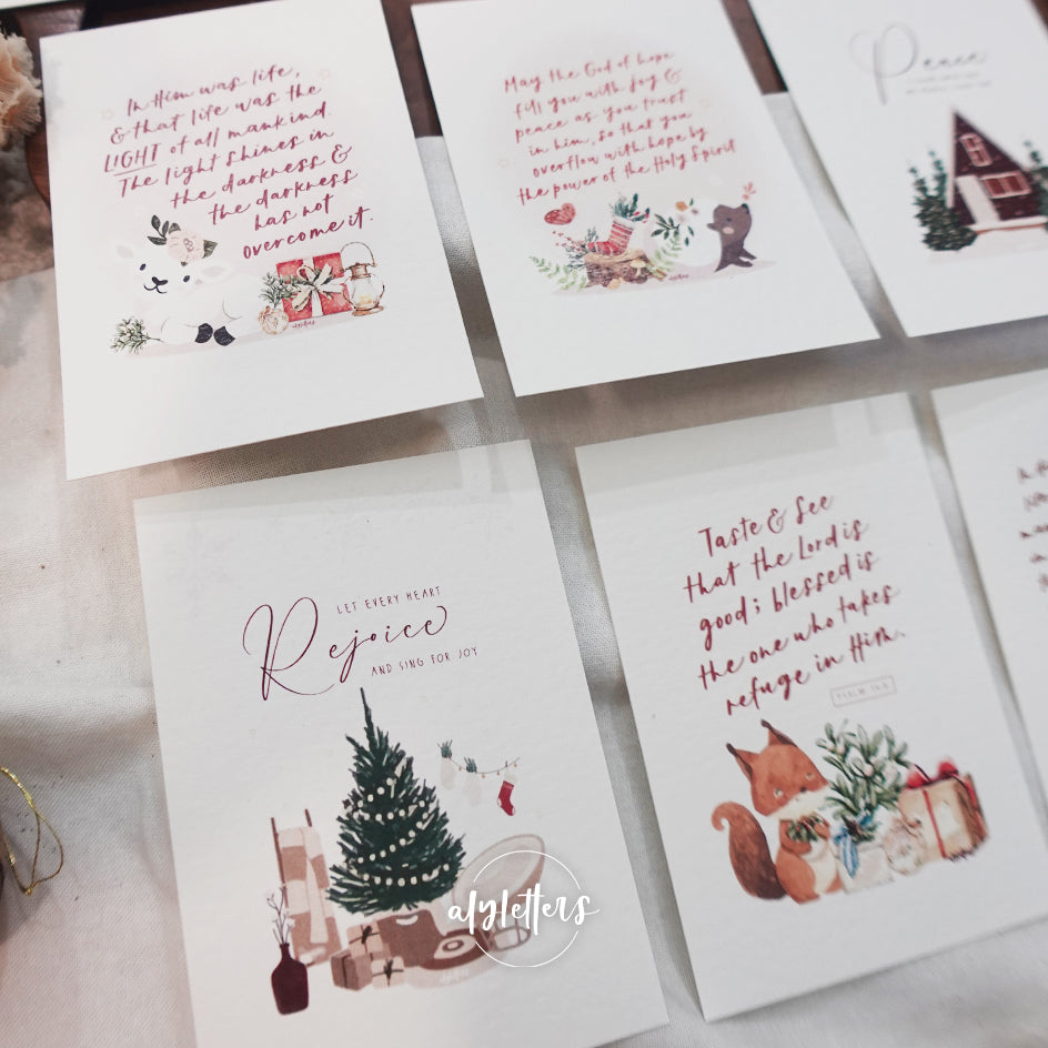 Mini Christmas Cards | Set of 12