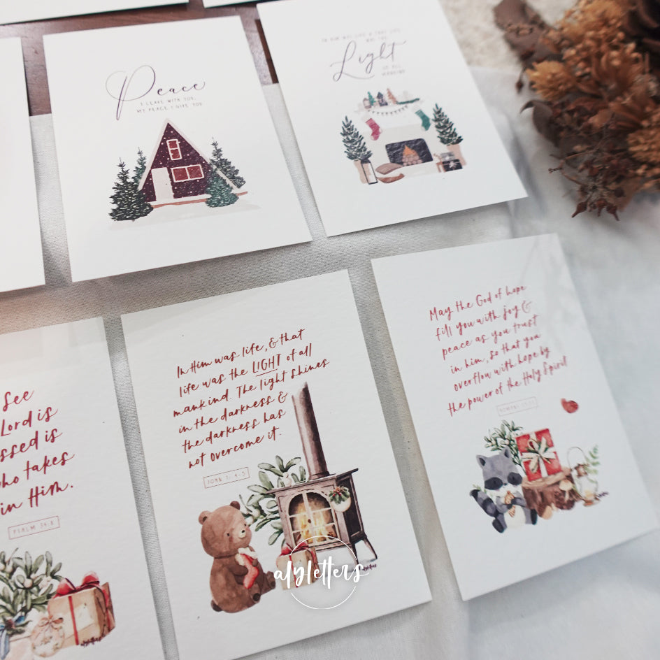 Mini Christmas Cards | Set of 12