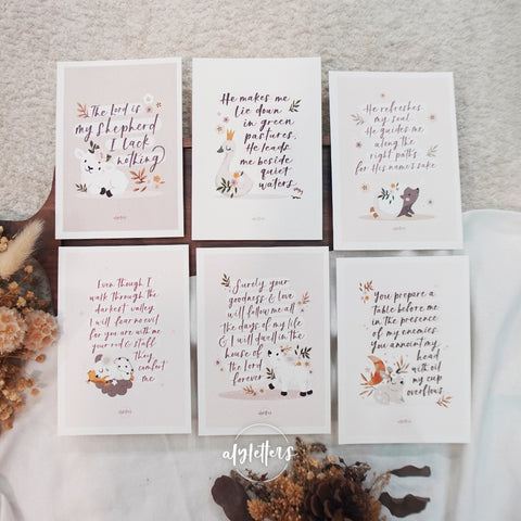 Psalm 23 | Blessing Cards