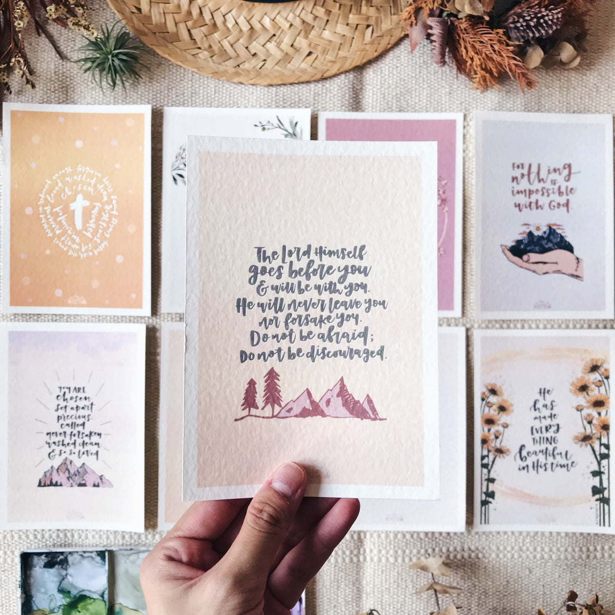 Chosen & Set Apart | Blessing Cards