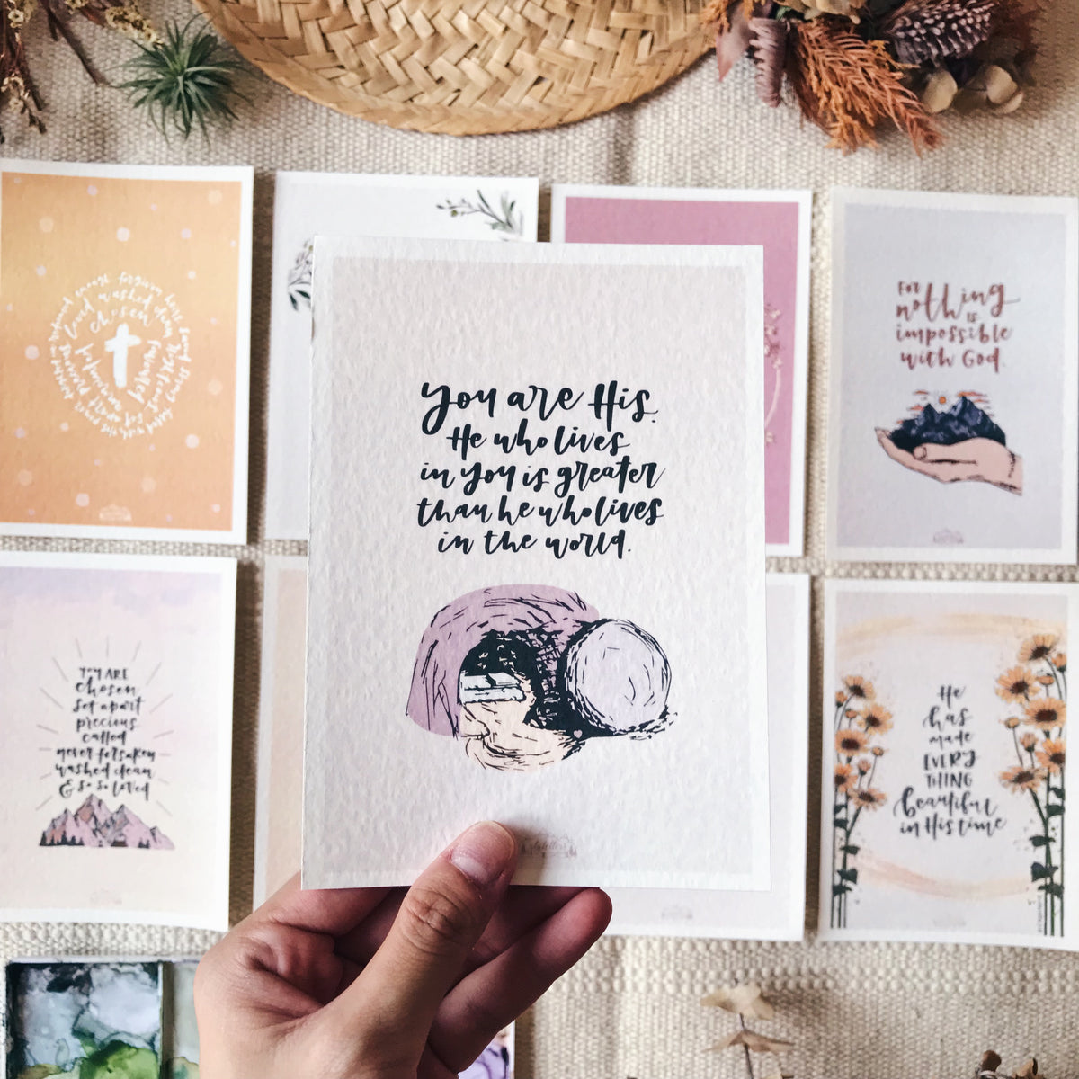 Chosen & Set Apart | Blessing Cards