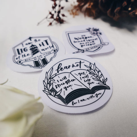 No Weapon | Individual Matte Stickers