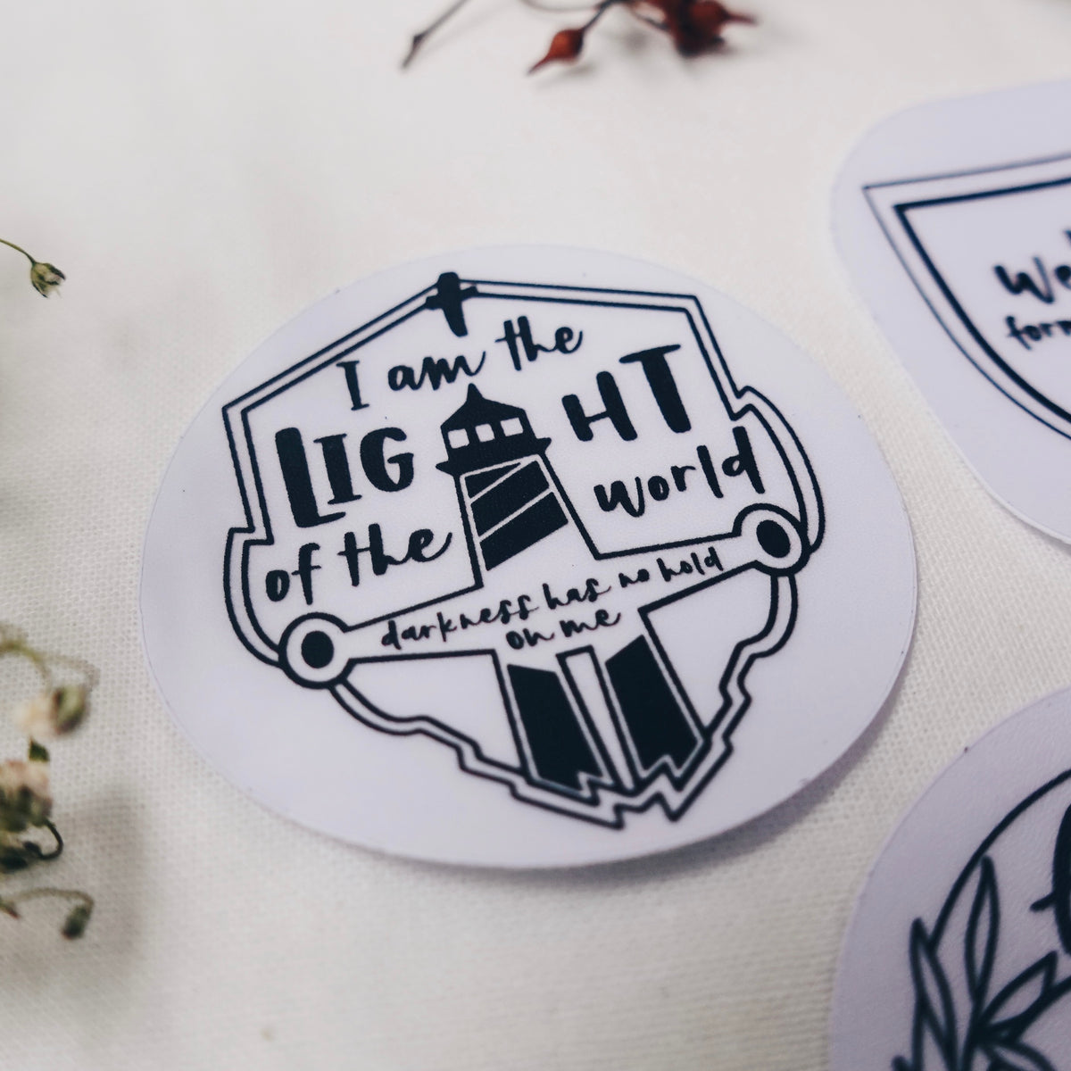 No Weapon | 3 Individual Matte Stickers