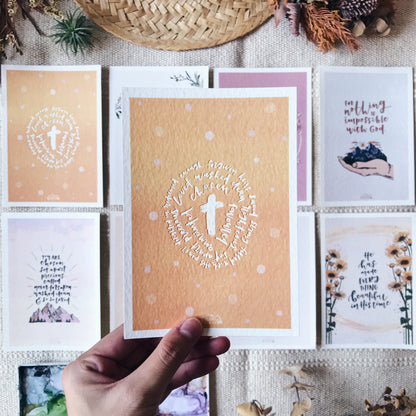 Chosen & Set Apart | Blessing Cards