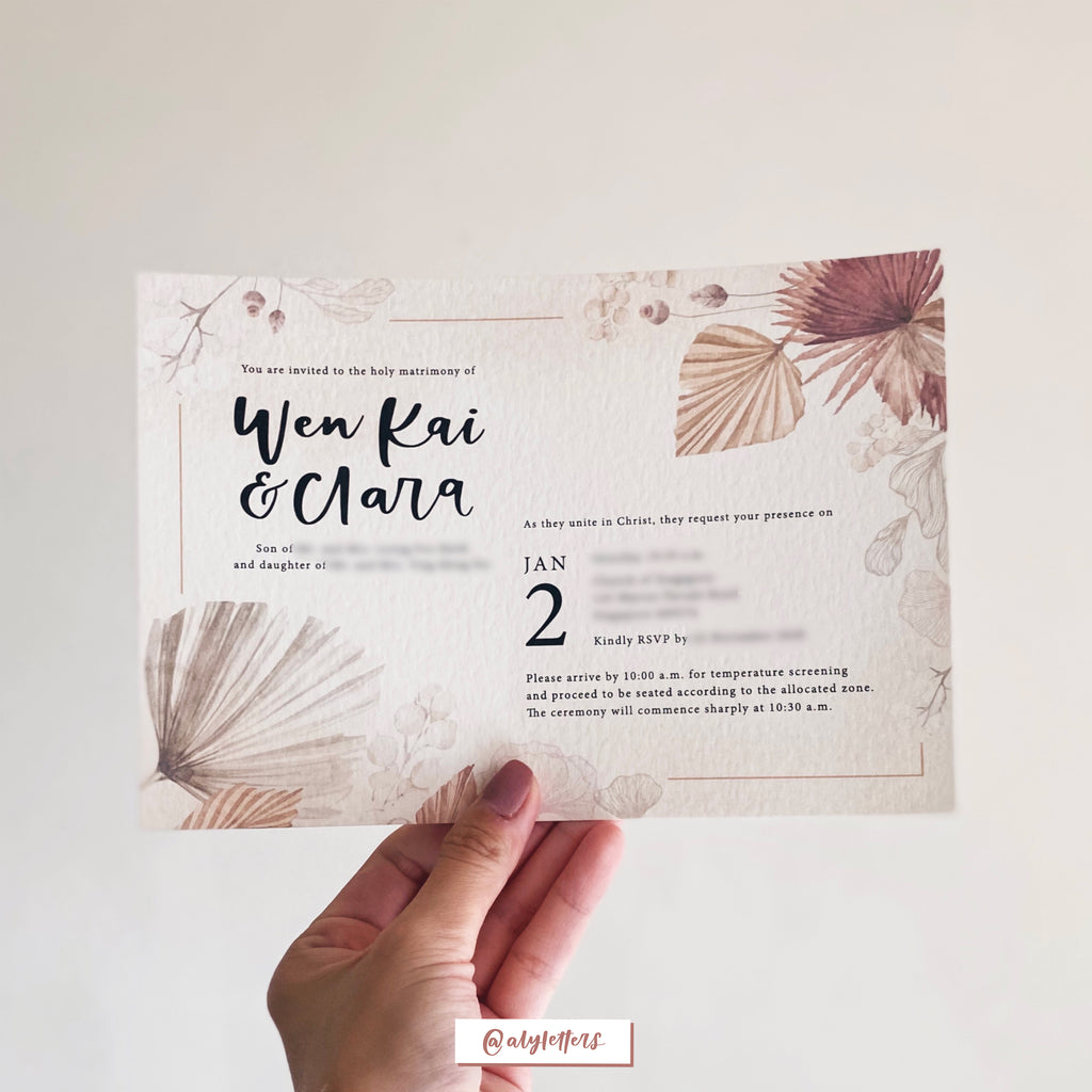 Wedding Invite Design