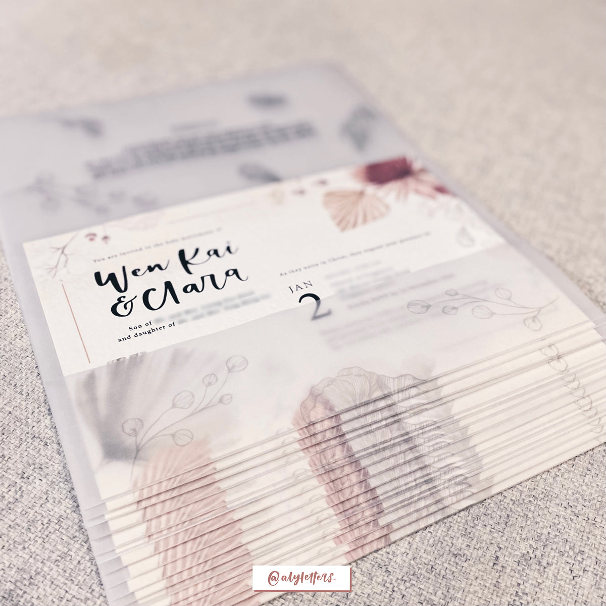 Wedding Invite Design