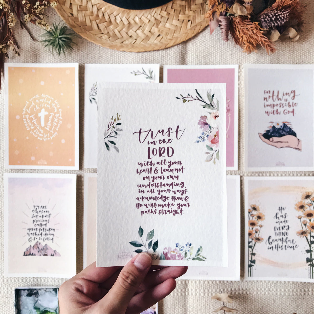 Chosen & Set Apart | Blessing Cards